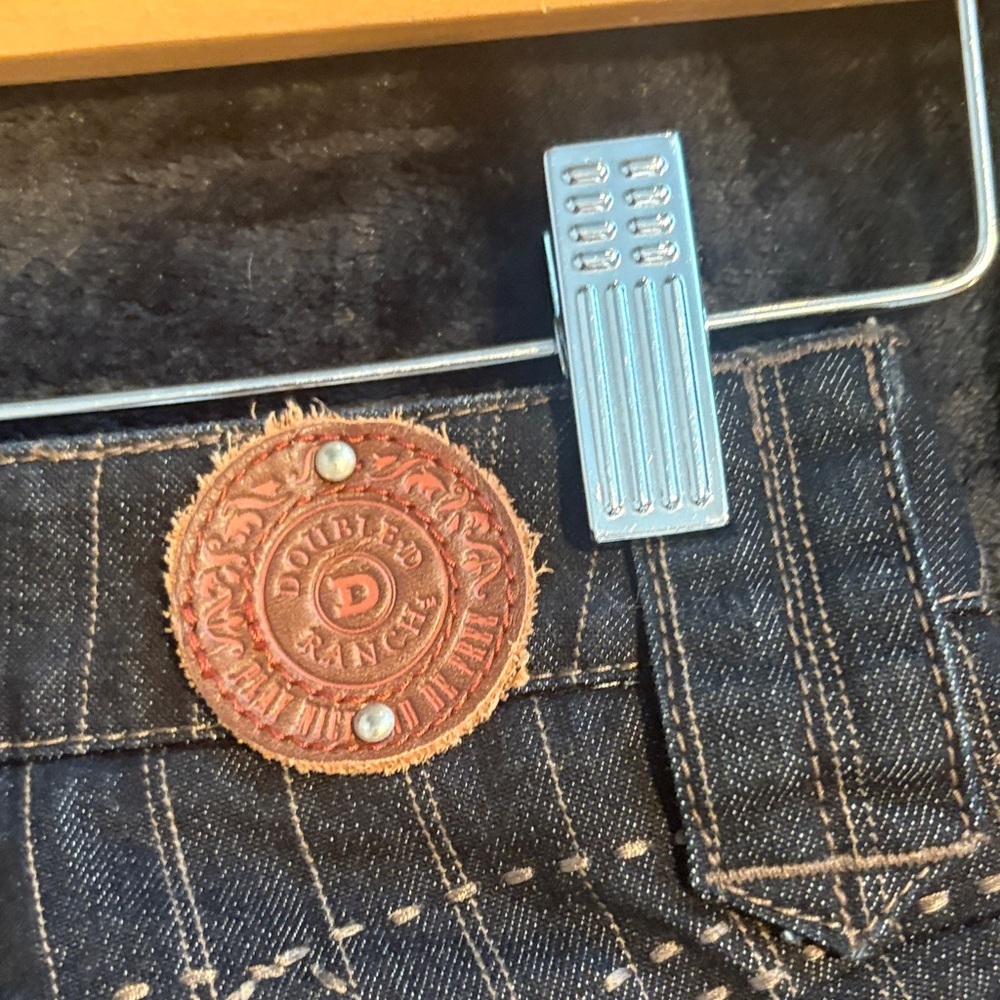 Double D Ranch Black Pinstripe Jeans. Sz 4.
Great shape! - Picture 8 of 12